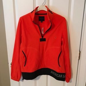 American Eagle quarter zip fleece
